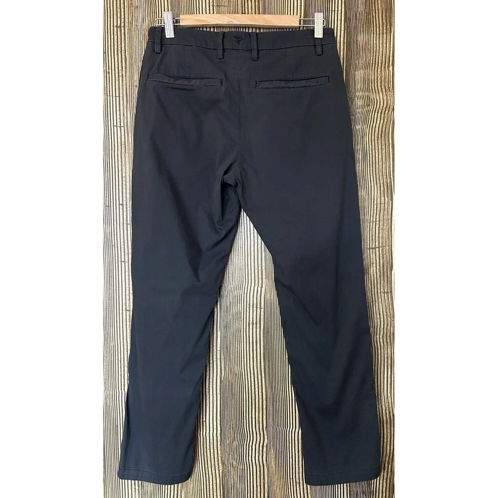 Birddogs Pants Gray Stretch Khakis Boom For Your Boomstick Activewear Sz 30x28
